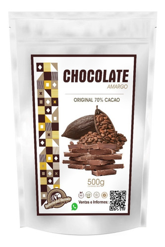 Chocolate Artesanal Elaborado Con Cacao Mexicano Tablillas