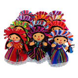 15 Muñecas Mexicanas 100% Artesanal Otomi Mazahua Lelé 19cm