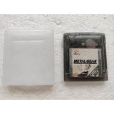 Cartucho Fisico Gbc Gameboy Color Metal Gear Solid Genuino