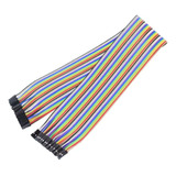 Cable De Puente Dupont De 50cm Para Protoboard O Arduino