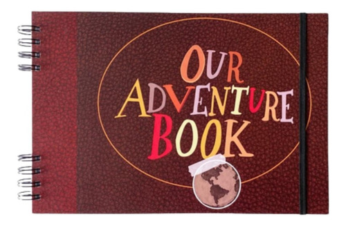 Album De Fotos A4  Adventure Book Apaisado( Hojas Kraft) 