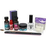 Kit De Uñas Acrílico Mia Secret: Monómero Líquido De 1-2 Oz,