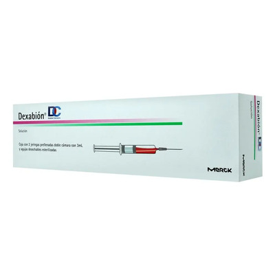Dexabion Doble Cámara, 2 Jeringas Prellenadas 3 Ml | Envío gratis