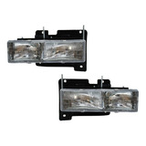 Par De Faros Chev Pu 92 93 94 95 96 97 98 /silverado/gmc