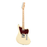 Guitarra Elétrica Squier By Fender Paranormal Offset Telecaster Jazzmaster/offset De  Choupo Olympic White Poliuretano Brilhante Com Diapasão De Bordo