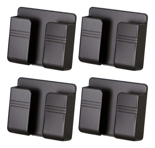 4 Soportes Para Celular De Pared - Negros