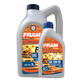 Aceite Motor Auto Fram 15w40 Mineral Api Sn 5.94l