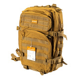 Mochila Táctica Beige 45l - Ideal Para Camping Y Excursiones