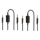 2 Cables De Repuesto Para Auriculares Astro A40, Audio Ca
