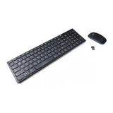 Kit Teclado Mouse Slim Sem Fio Bluetooth Português Brasil