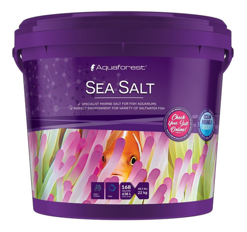 Sea Salt 22k Aquaforest Sal Marina Peces Marinos Acuario