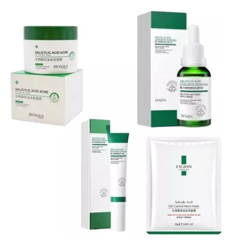 Kit Anti Acné Acido Salicílico - g a $194