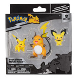 Pack De Evolução Pokémon Select - Pichu, Pikachu E Raichu