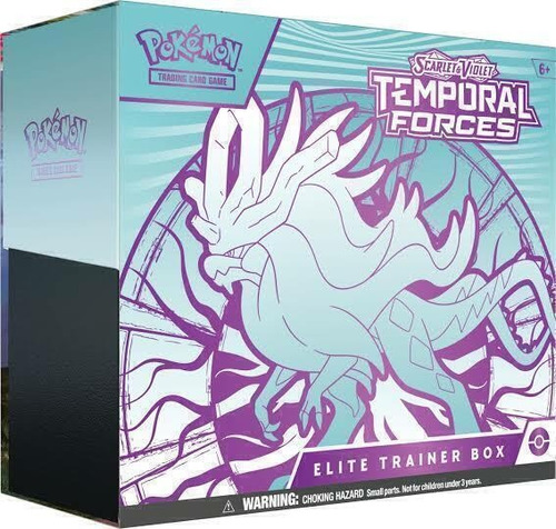 Temporal Forces Elite Trainer Box Etb Pokemon Scarlet&violet