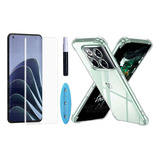 Kit Cristal Uv Y Case Forro Para Celular Oneplus 10 Pro