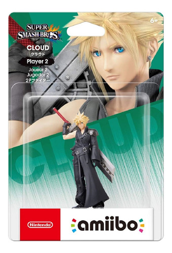 Super Smash Bros Cloud Player 2 Amiibo Nuevo Nextgames