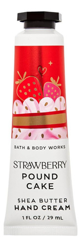 Bath & Body Works Strawberry Pound Cake Hand Cream