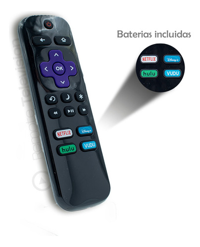 Control Remoto Smart Tv Philips Con Roku Tv