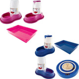 Kit Gato Transporte / Higiene + Comedor Automatico