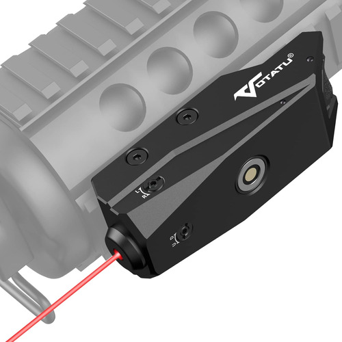 P4l-r - Mira Láser Para Rifle Picatinny, Haz Láser Rojo Táct