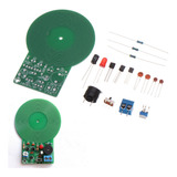 3 Piezas Diy Kit Electrónico Conjunto Detector De Metales De