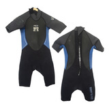 Traje De Neoprene Corto 2/1  Niño Body Glove Pro 3  Usado