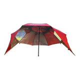 Sombrilla Carpa Playera Bamboo 2,40 Mt. Paraviento C/funda