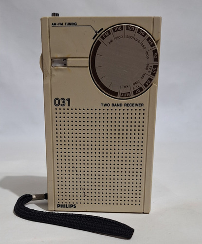 Antigo Radio Portatil Philips 031 * Para Consertar *