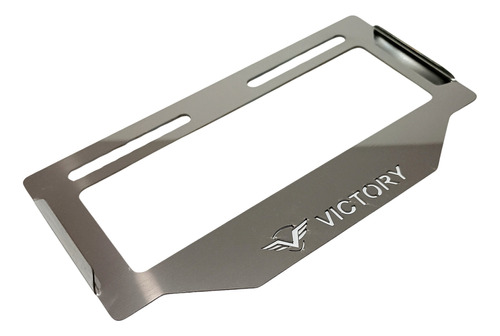 Porta Placa Victory Bomber 150 , 250 Moto Acero Inoxidable