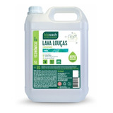 Detergente Lava Louças Menta Biodegradável Biowash 5l