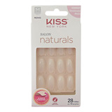 Unhas Postiças Salon Naturals Amendoada Médio Ksno08br