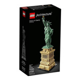Kit Lego Architecture Estatua De La Libertad 21042 +16 Años