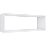 Nicho Branco Mdf Retangular  P/ Livros 120x45x35