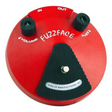 Jim Dunlop Fuzz Face Distortion Jdf2 Color Rojo