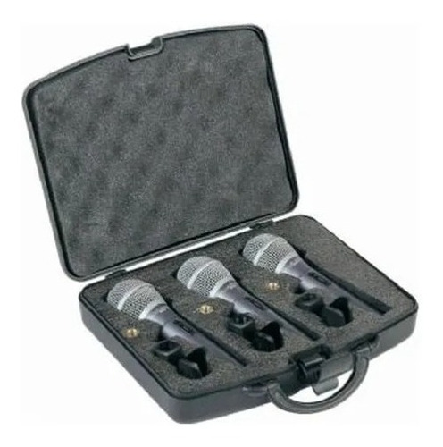 Set Microfonos Dinámicos Wharfedale Dm 2.0s Valija X3 Oferta