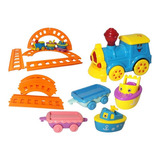 Tren Juguete Luces Y Sonido Bebe Regalo Niños 618-1