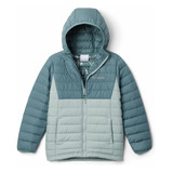 Parka Niño Powder Lite Hooded Celeste