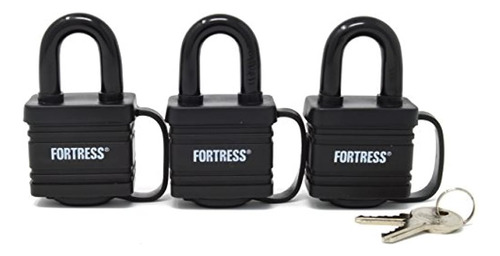 Master Lock 1804tri Fortress Series Forrado Laminado Resiste