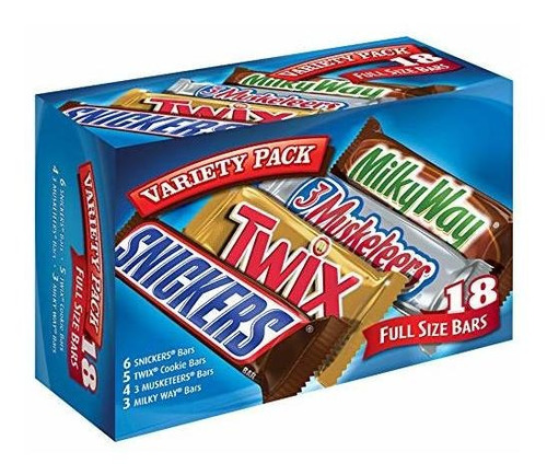 Barra De Dulce  Snickers, Twix, 3 Mosqueteros Y Vía Wayfull 