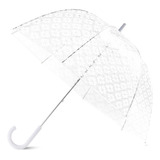 Kate Spade New York Paraguas Transparente Para Lluvia, Parag