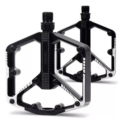VAKRNY Pedales para Bicicleta MTB Ruta Ciudad, Aleación de Aluminio 410g, 20 Pines Antideslizantes, Ejes Cromo Molibdeno, Rodamientos Sellados Impermeables, Fácil Instalación | MercadoLibre