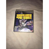 Borderlands The Pre Secuel Ps3 Físico