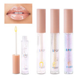 Combo X3 Lipgloss Dapop Labial Hidratante No Pegajoso