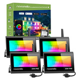 Focos Inteligentes Led De 25w, Rgb, Luz De Escenario Ca...