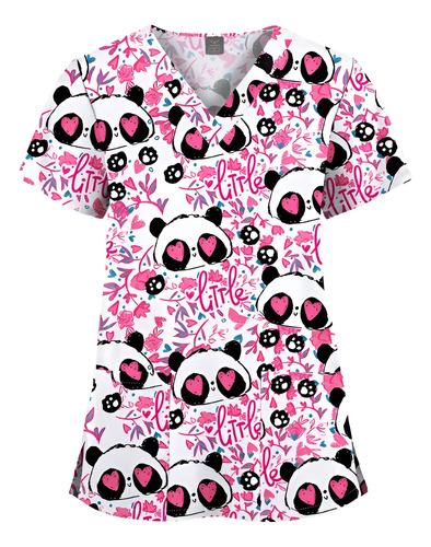Mono De Enfermera Unisex Elástico Con Estampado