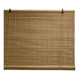 Cortina Persiana Roller Enrollable De Bambu 90x120 cm