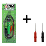 Punta Logica 12/24v Veloc + Juego Puntas Pincha Cables Jmp 