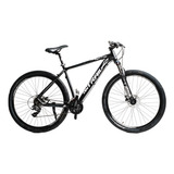 Bicicleta Mtb Firebird Alum R29 21v Full Shimano. Color Negro/blanco Tamaño Del Cuadro 16