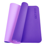 Colchoneta Mat 6mm Tpe Con Bolso Y Strap Pilates Importado