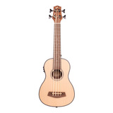 Ukelele Bajo Electroacustico Bamboo Bu-bass With Eq + Funda 